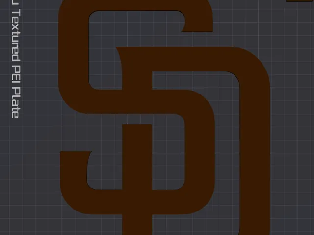 San Diego Padres Oversized Necklace Logo
