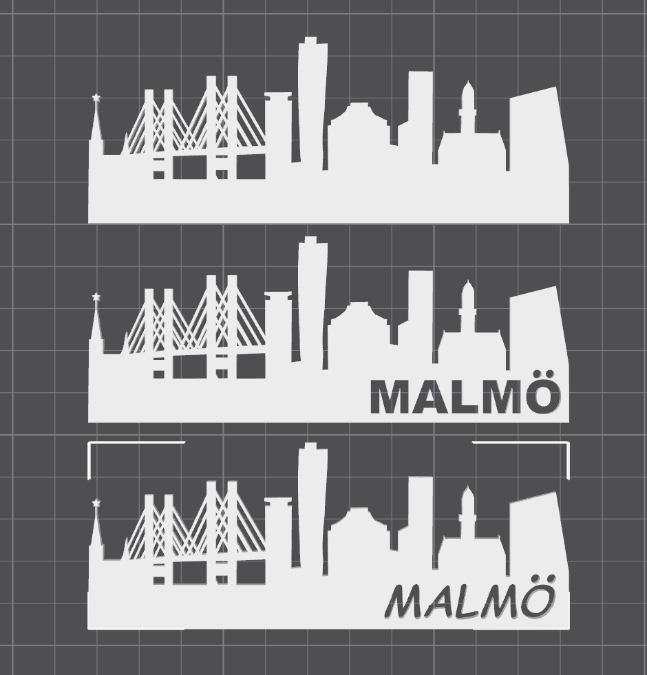 Malmö skyline