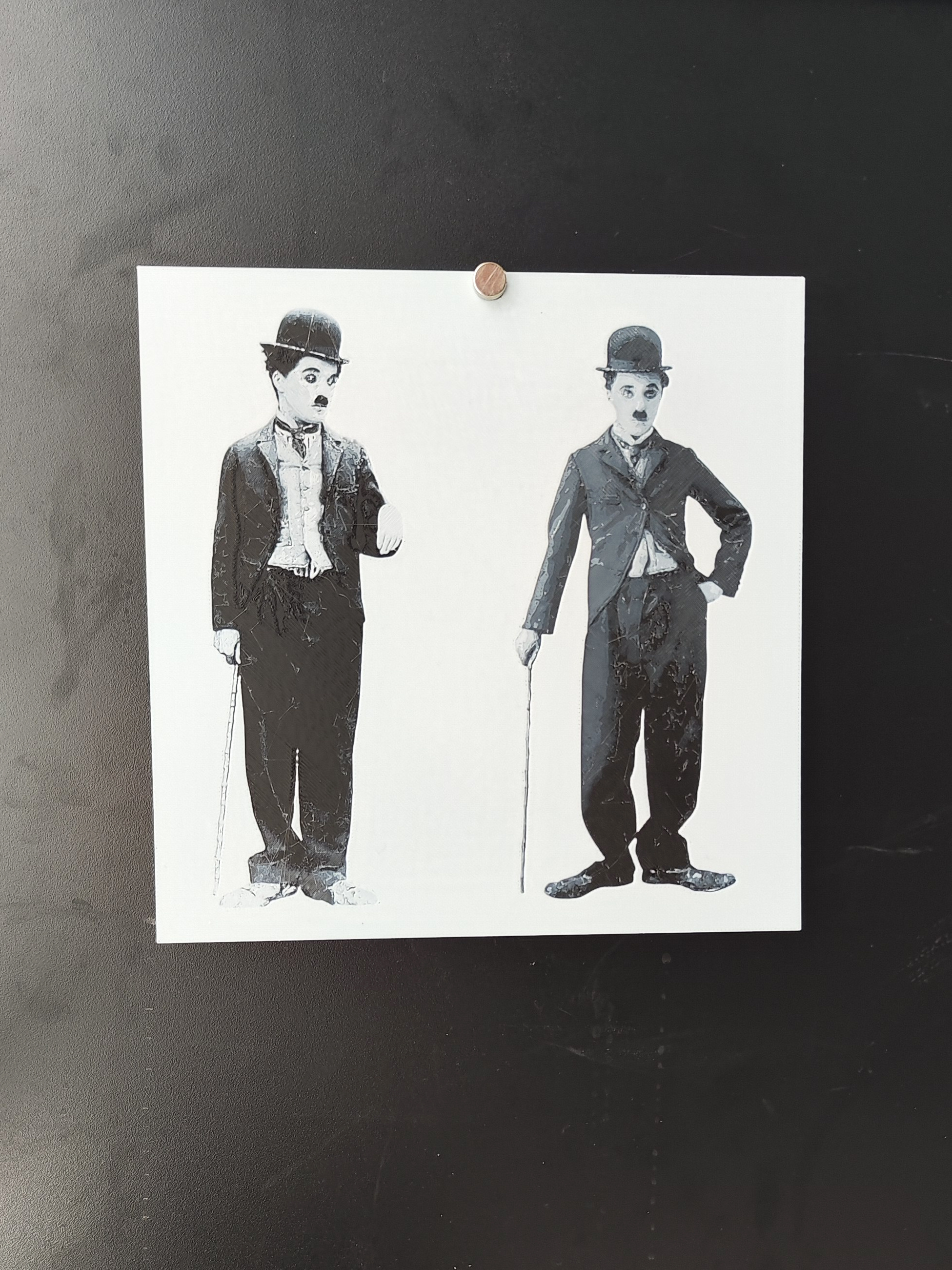 Charlie Chaplin - hueforge