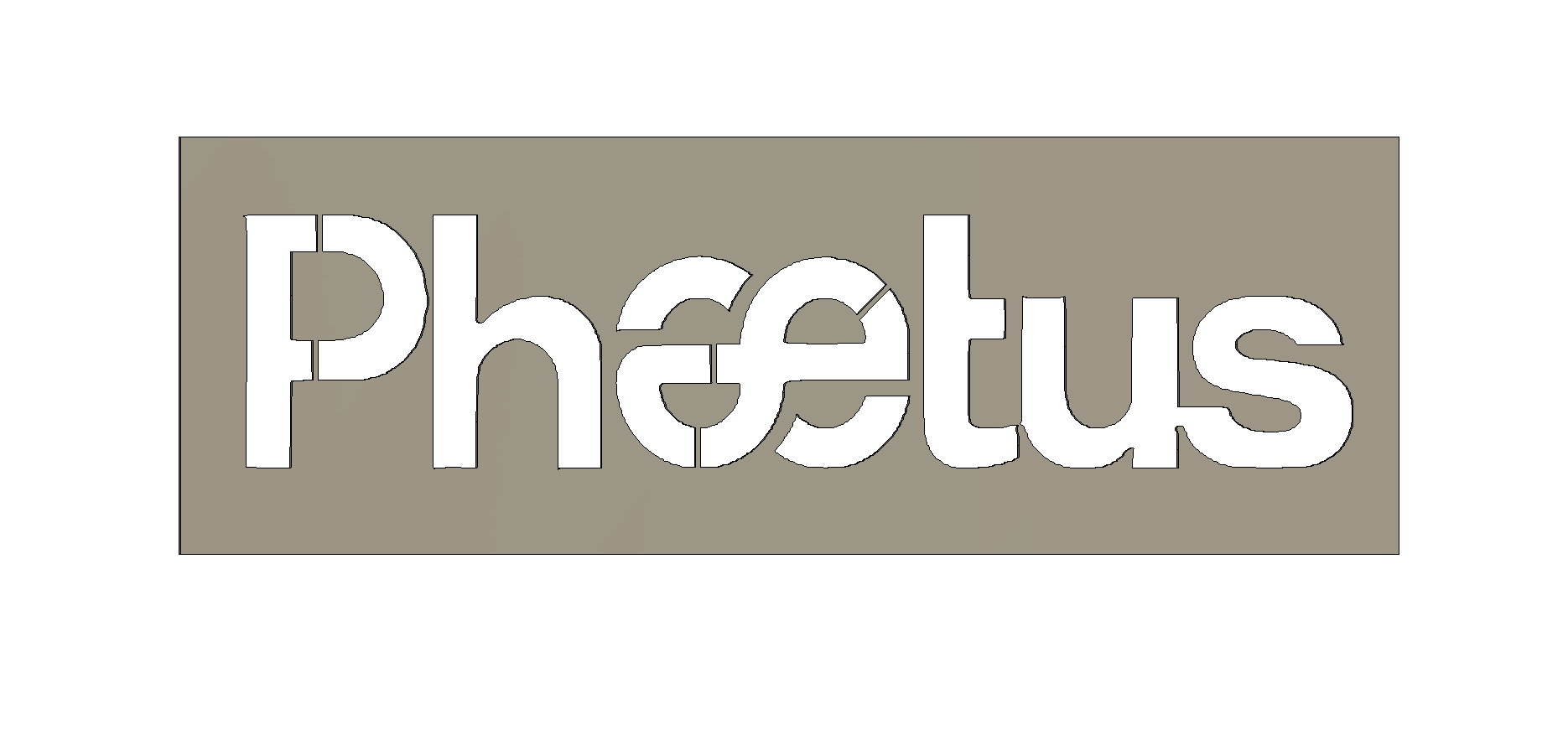 Phaetus logo stencil — thumbnail 2