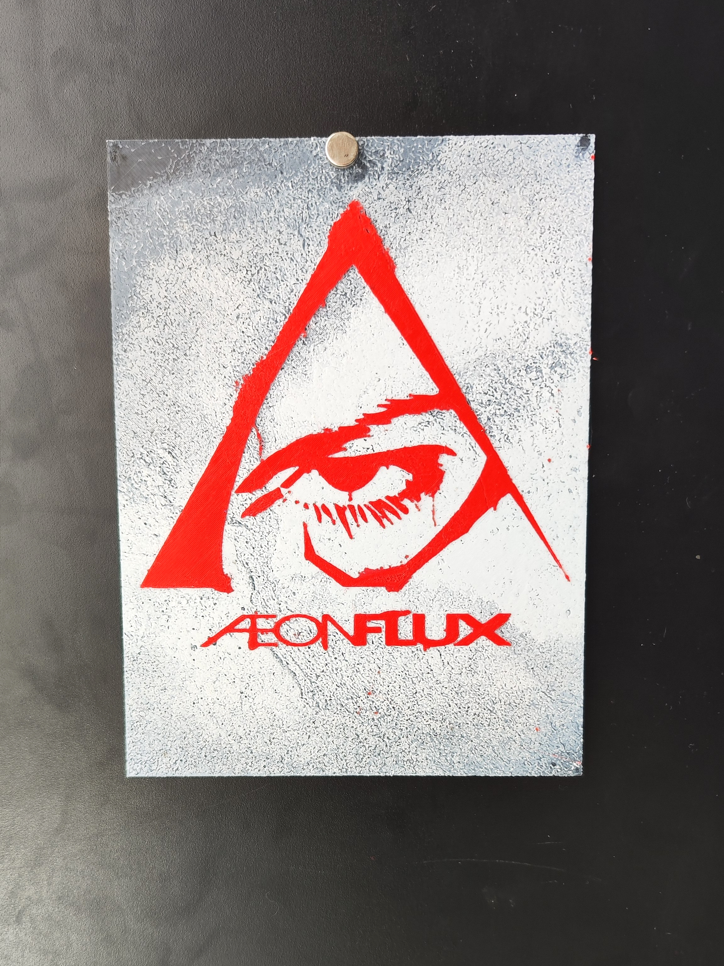 AeonFlux poster - Hueforge