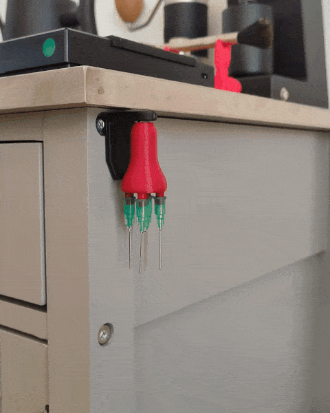 Slick WDT tool for medical needles (luer taper)