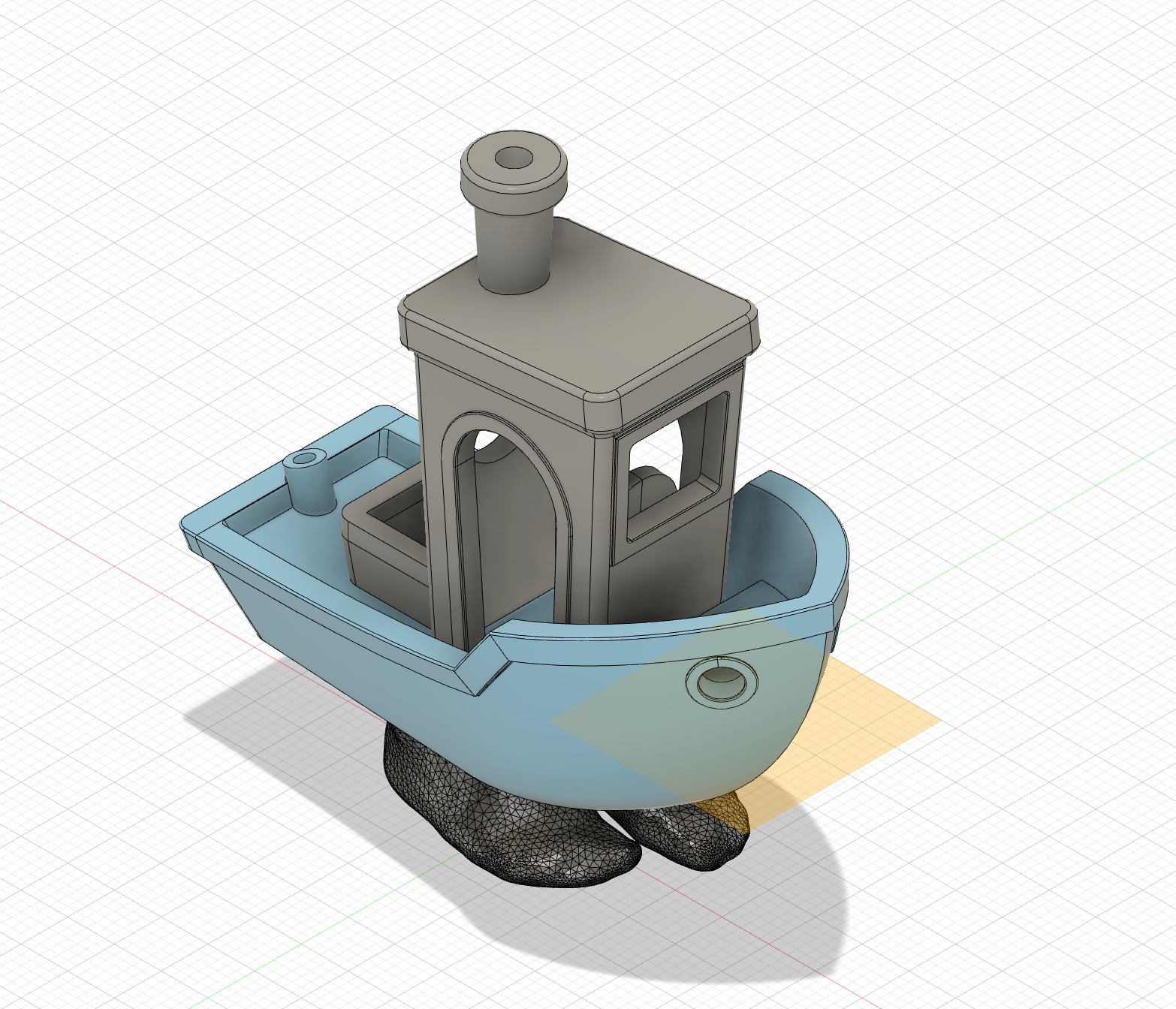 Benchy With Feets