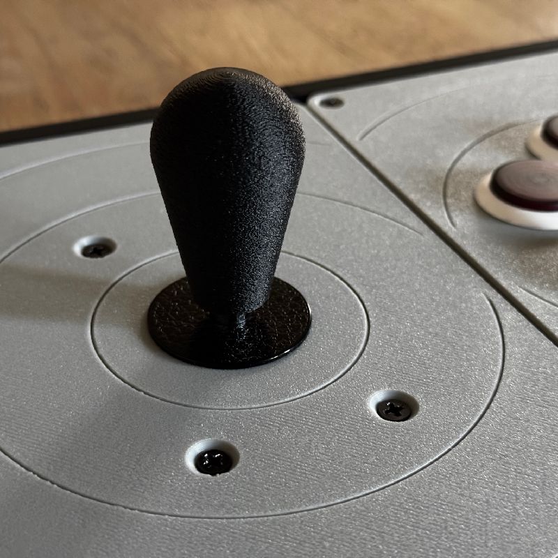 Recessed Battop for Sanwa JLF Joystick by RAF | Download free STL model ...