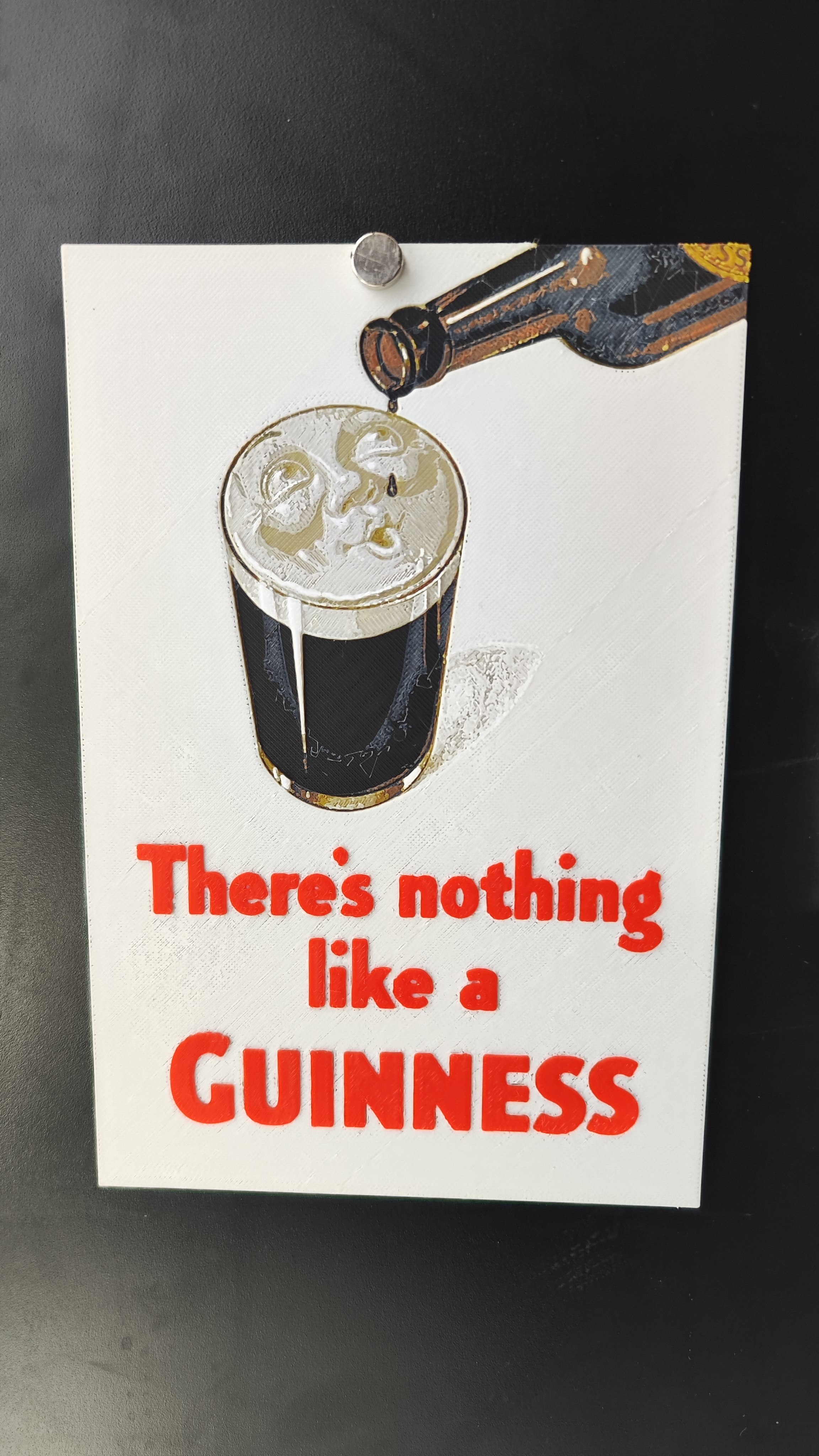 Vintage Guinness advertising poster 04 - Hueforge