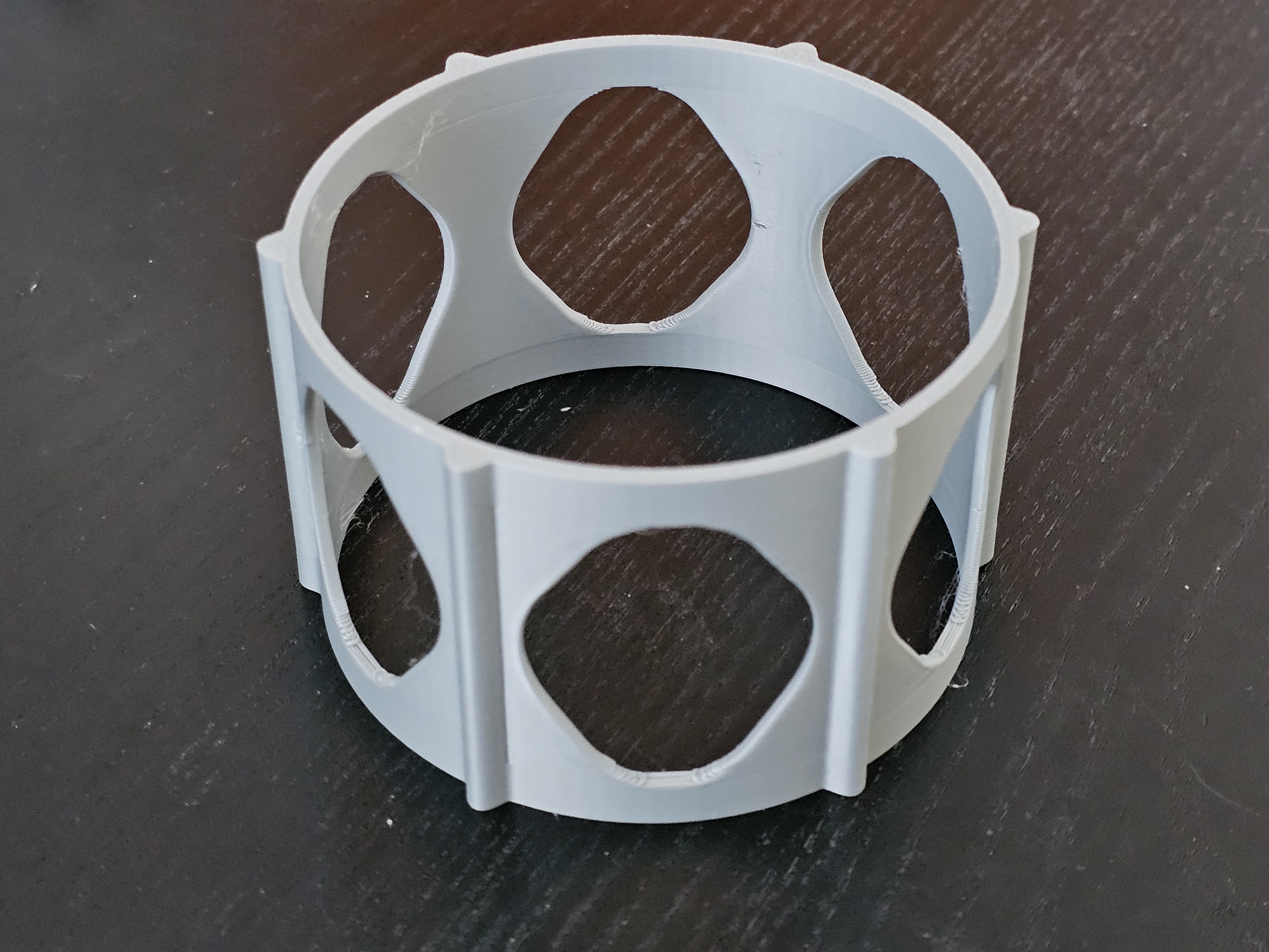 eSUN refilament spool adapter, from 80 mm to 90 mm