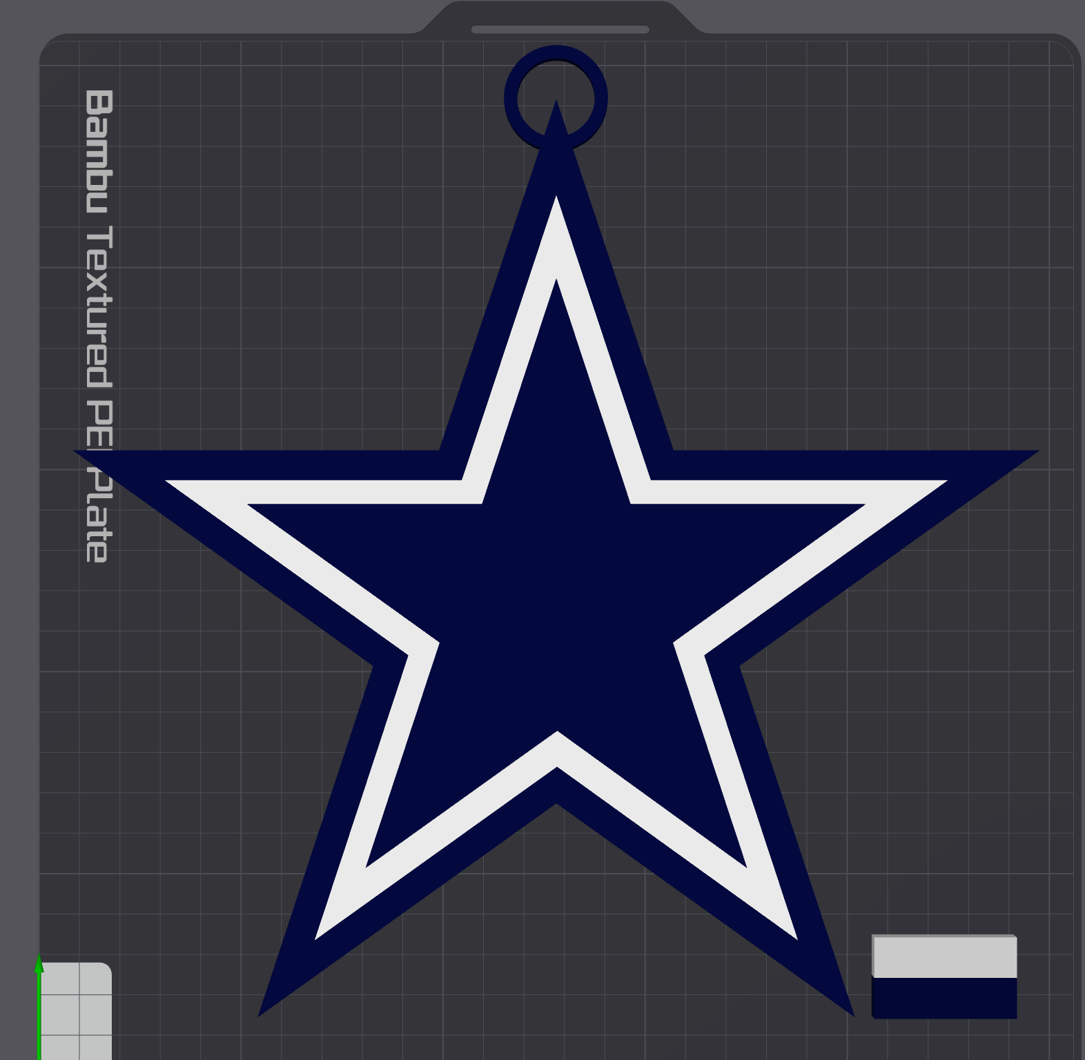 Dallas Cowboys Oversized Necklace Logo