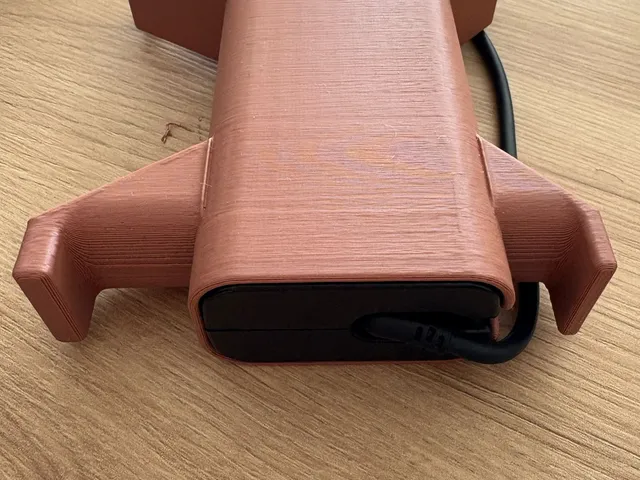 Dell 65W AC adapter cable organizer