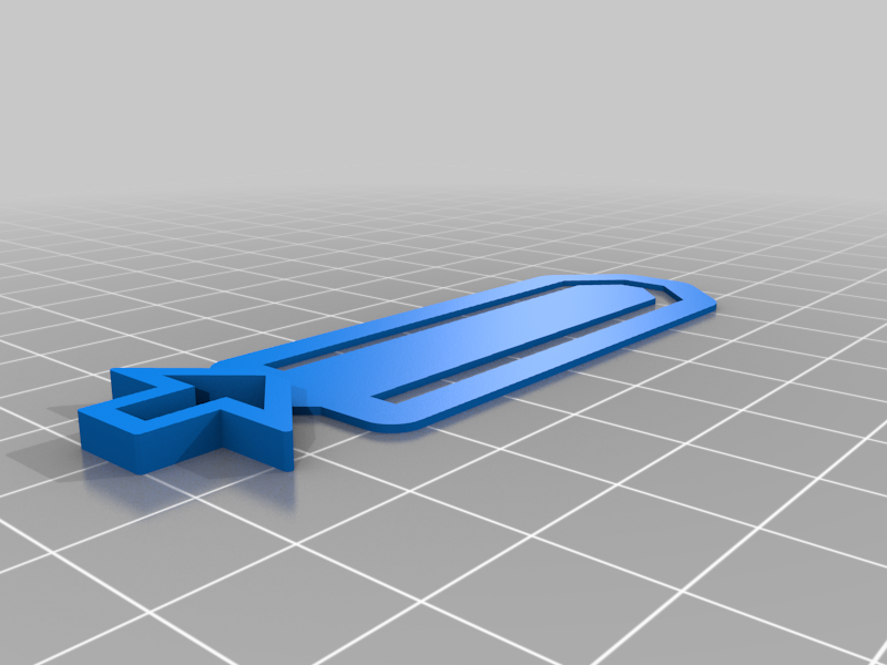 Miniatura 2 do modelo 3D Arrow Bookmark