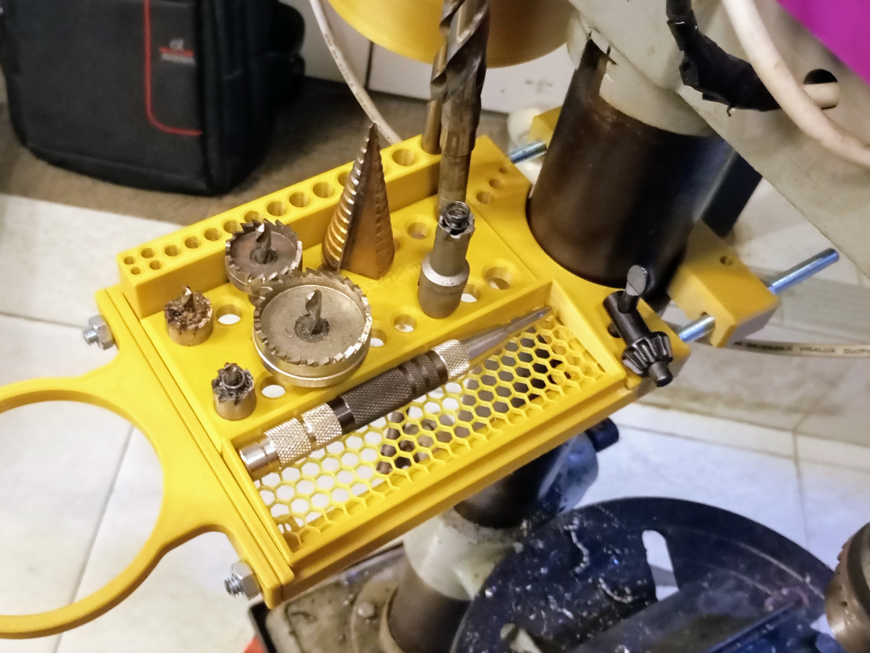Modular Drill Press Tools Holders for Around 72mm Column