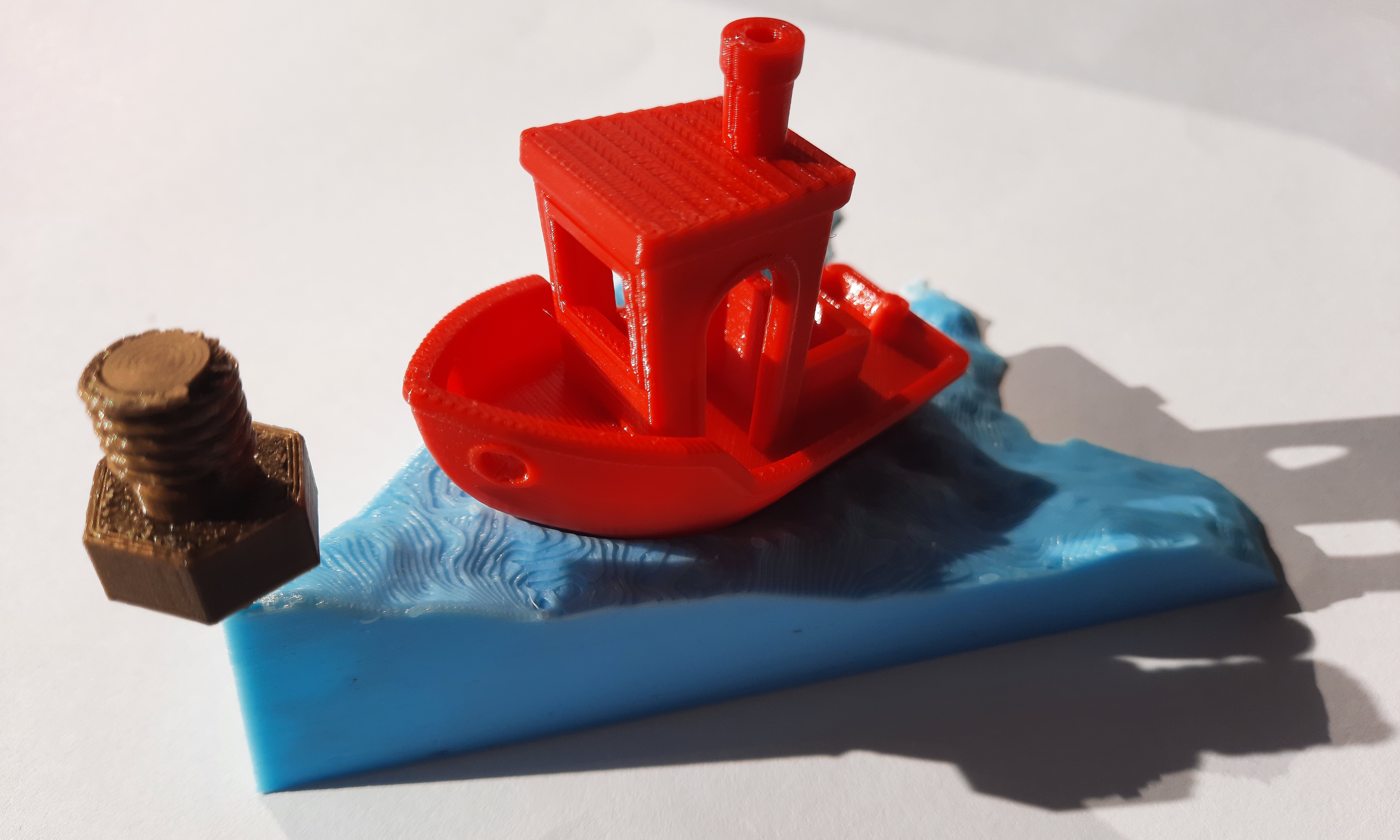 Sailing 3D Benchy Stand
