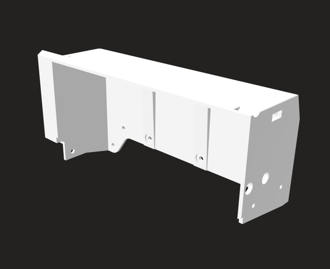Landy 3/4 Rear wheelhouse 6mm holes for lights in correct places