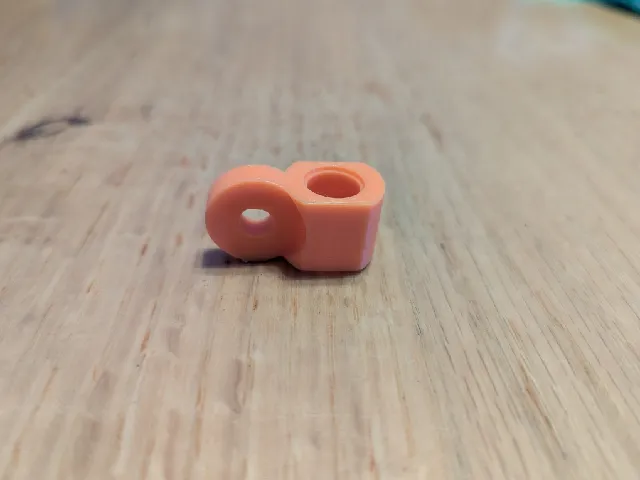 Detachable showerhead hook replacement part