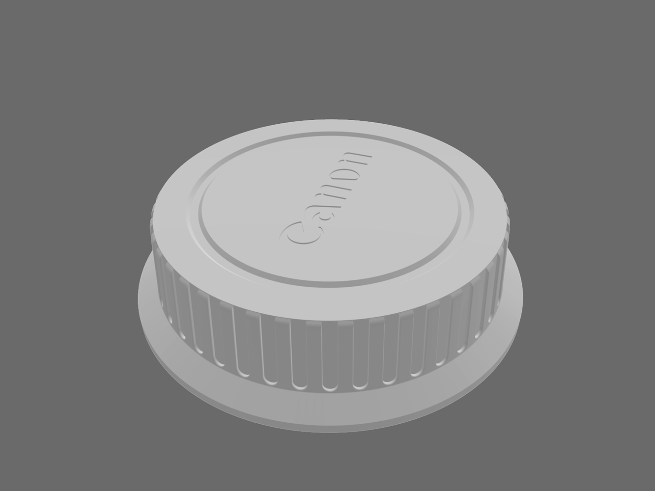 Canon EF / EF-S Rear Lens Cap (with Canon Logo)