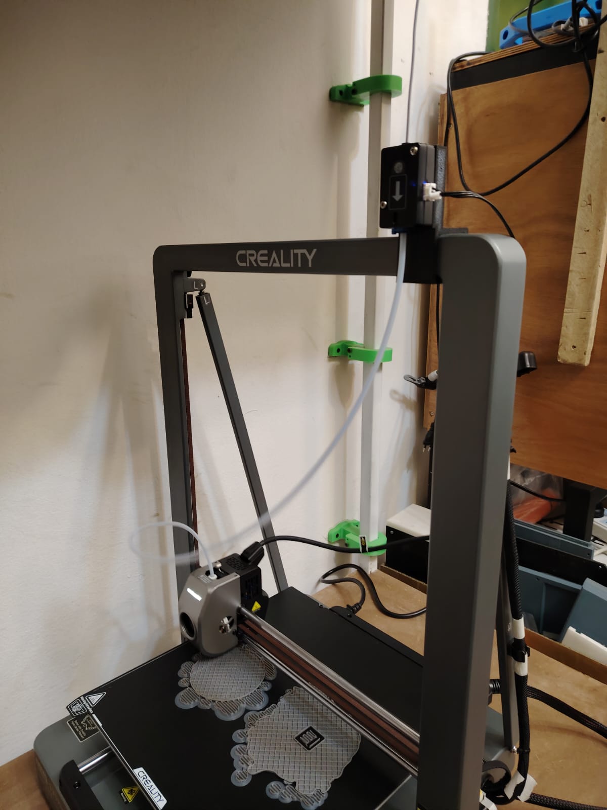 Ender-3 V3 Plus: Re-Positioning Ceiling Spool Holder & Sensor Holder