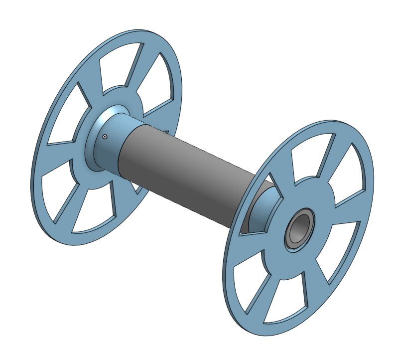 fully parametric screwable Spool! (onshape link)