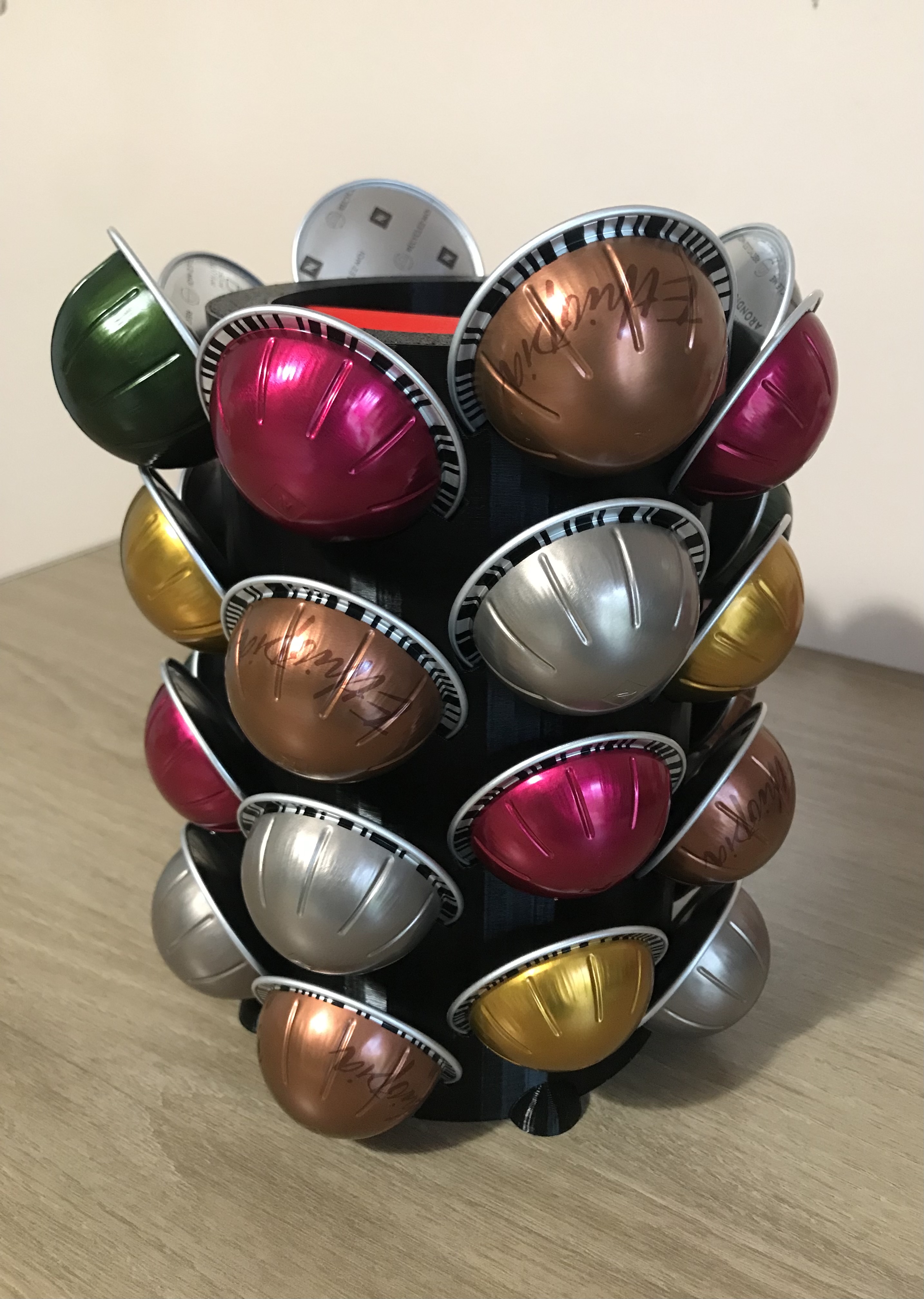 Nespresso Vertuo Tower Pod holder stand 32 coffee pods