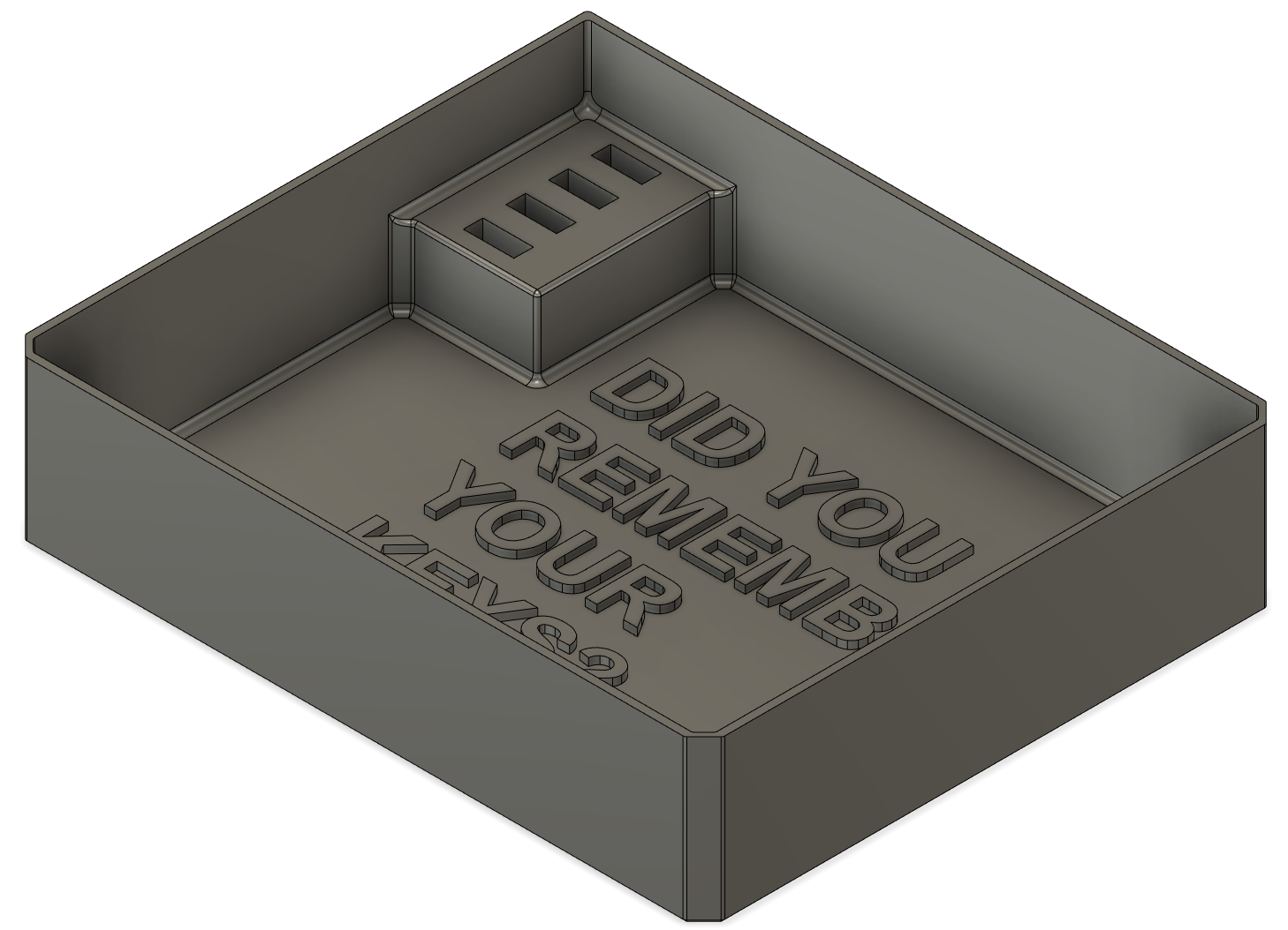 Key + USB Organizer