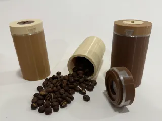 Valved Coffee Pods [V3] + Dispenser