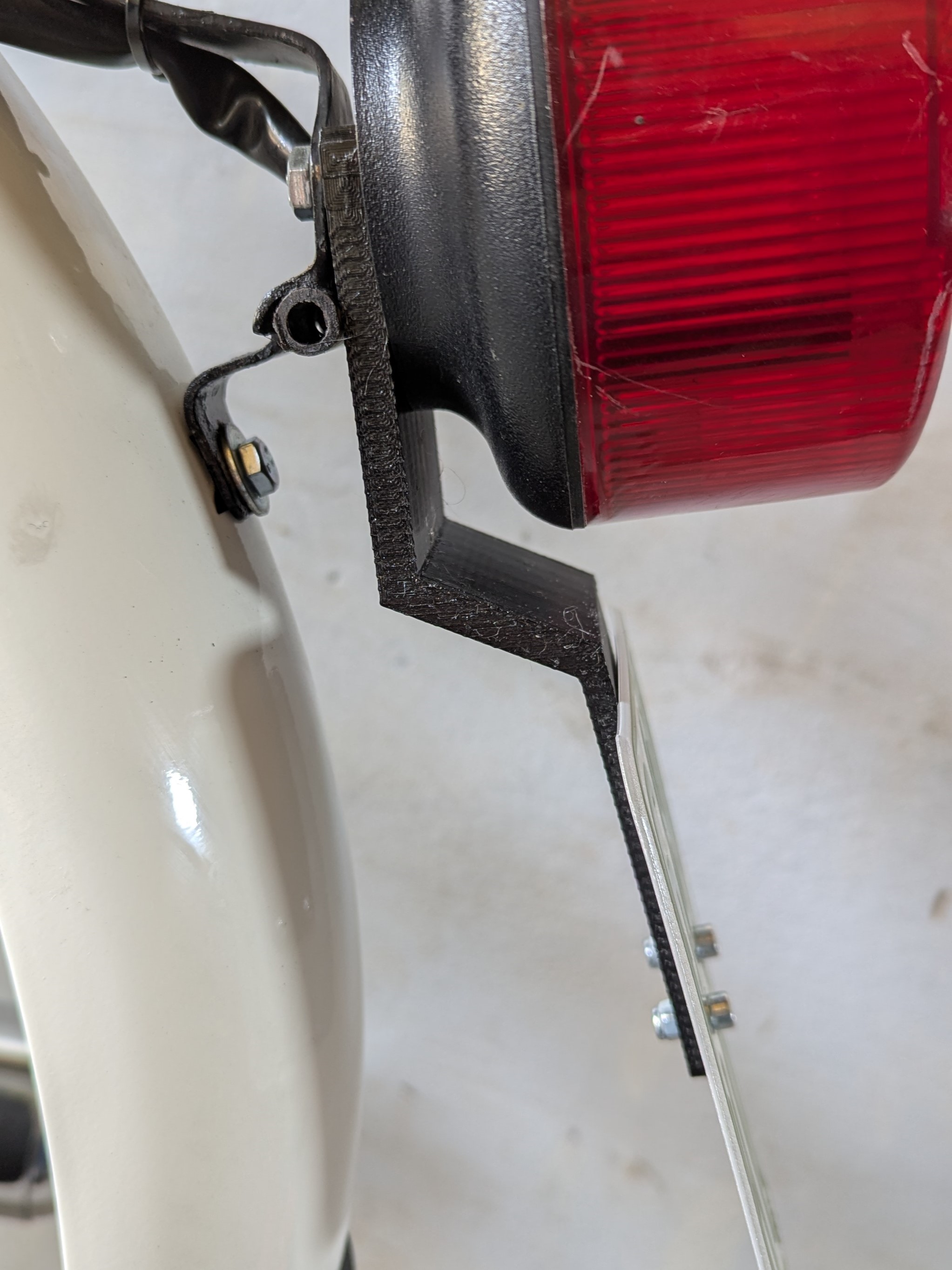 Simson S50/S51 Kennzeichenhalter
