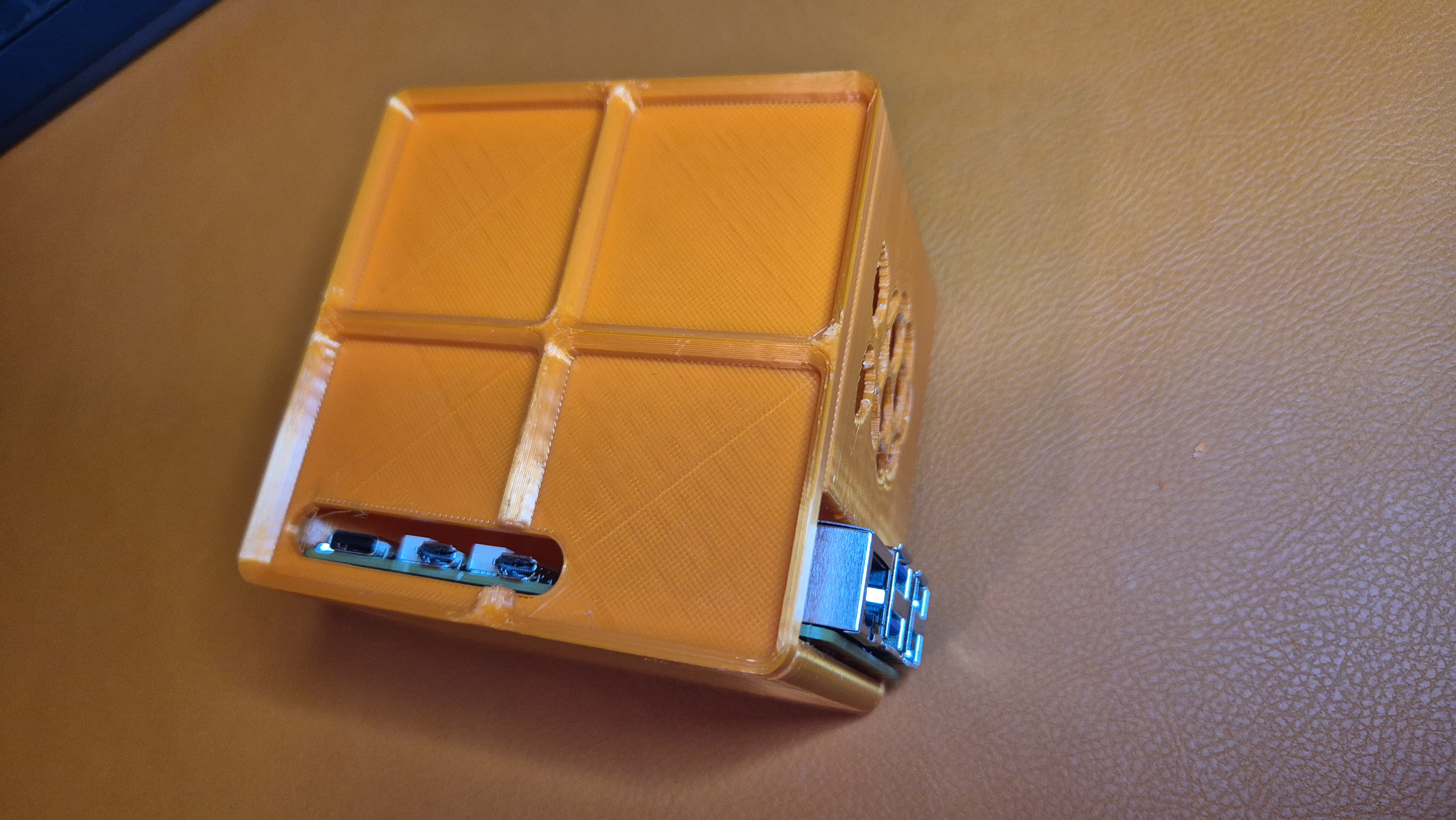 Miniatura 3 do modelo 3D Gridfinity 2x2 Raspberry Pi 5 Case