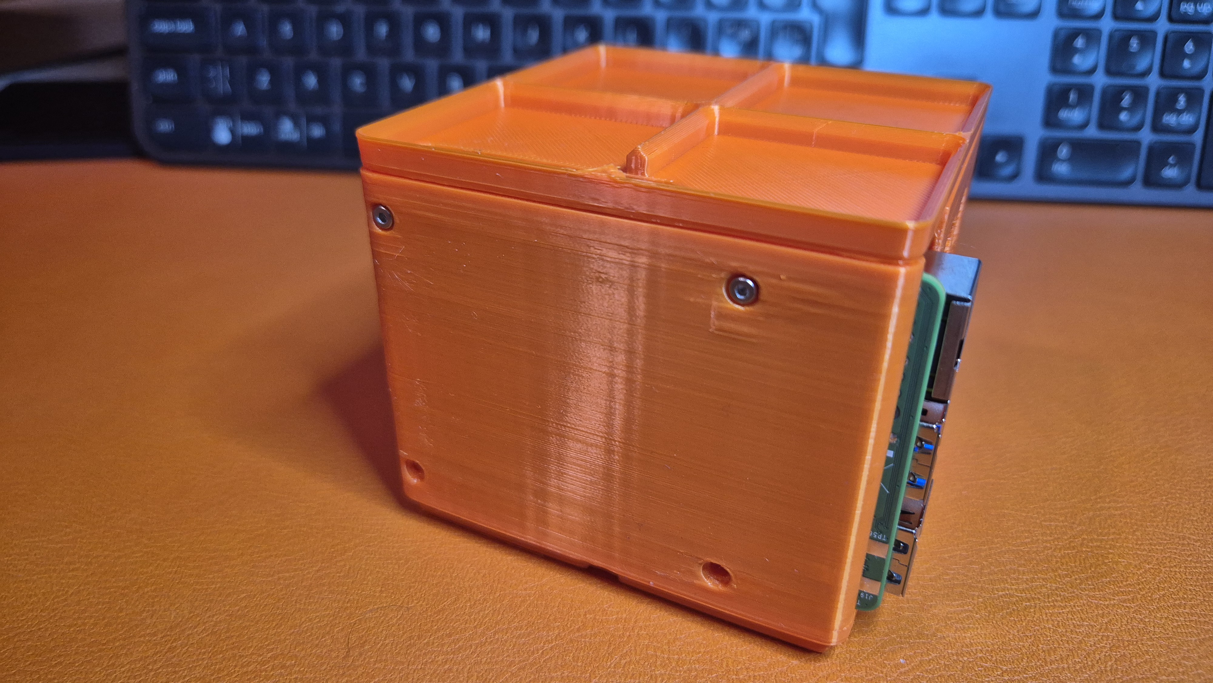 Miniatura 7 do modelo 3D Gridfinity 2x2 Raspberry Pi 5 Case