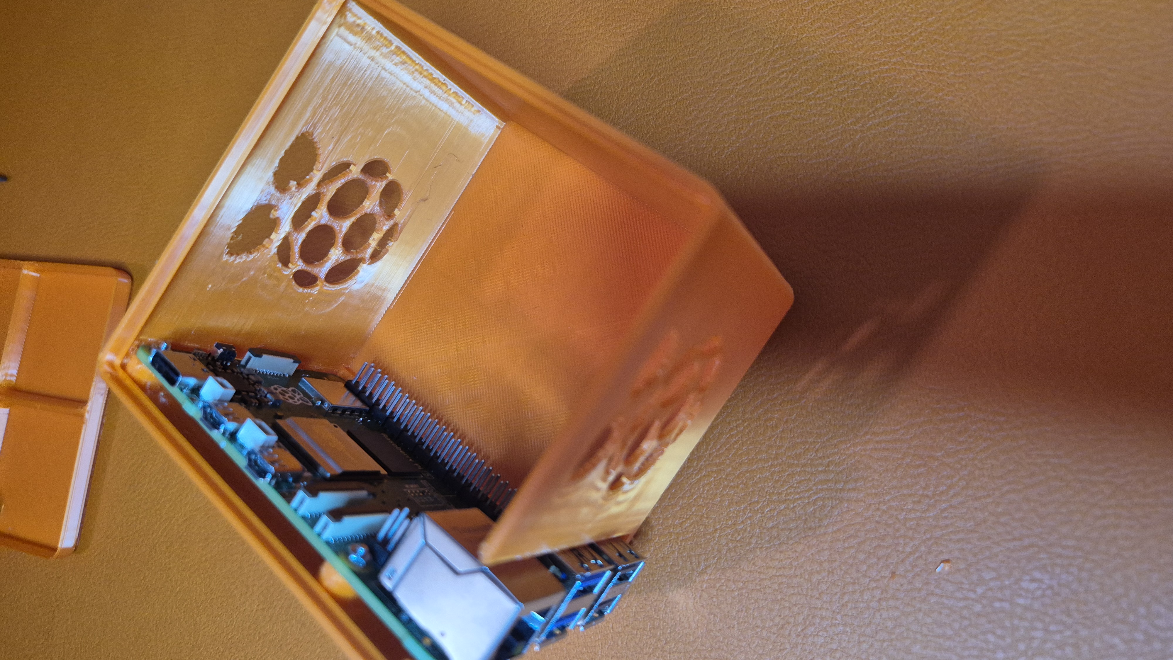 Miniatura 5 do modelo 3D Gridfinity 2x2 Raspberry Pi 5 Case