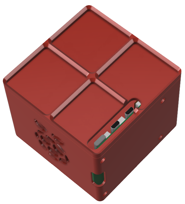 Miniatura 11 do modelo 3D Gridfinity 2x2 Raspberry Pi 5 Case