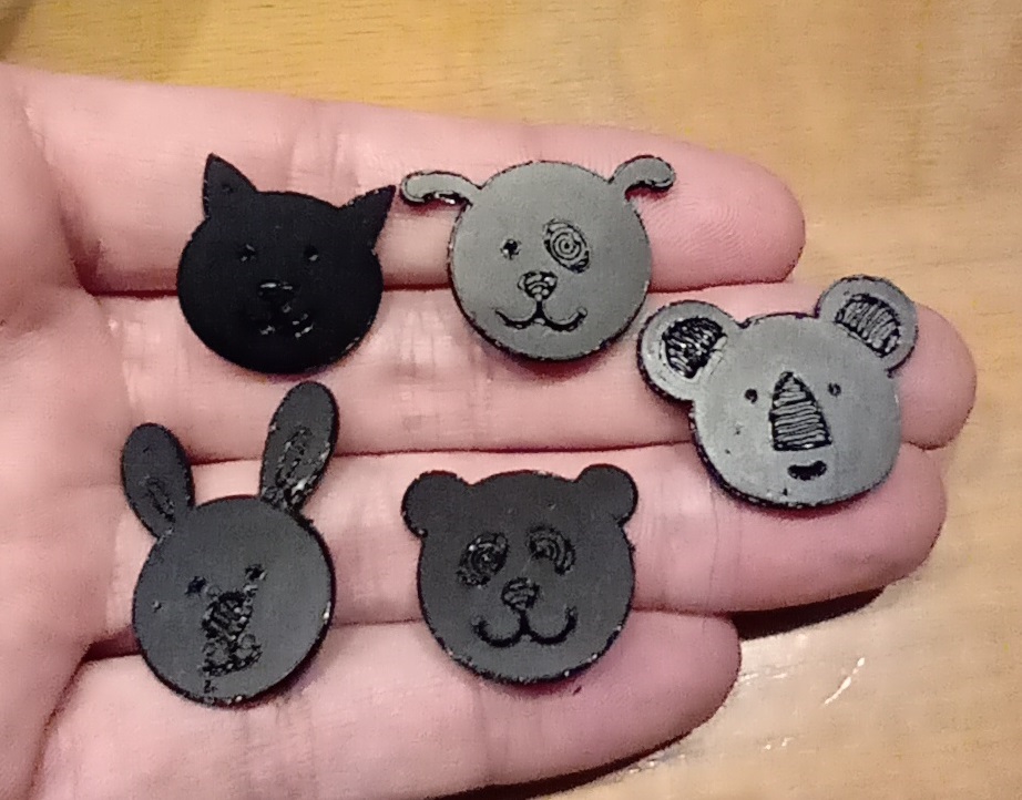 Animal Buttons (FDM)