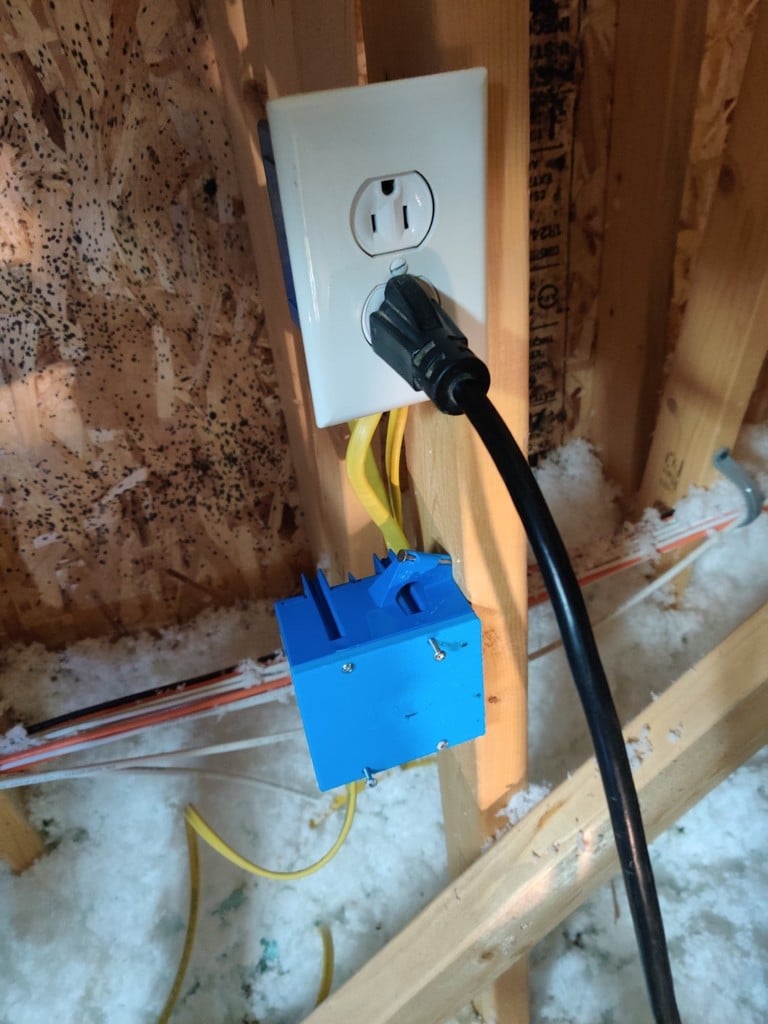 2-Gang Relay Pack Case for High Amp Relay (espHome)