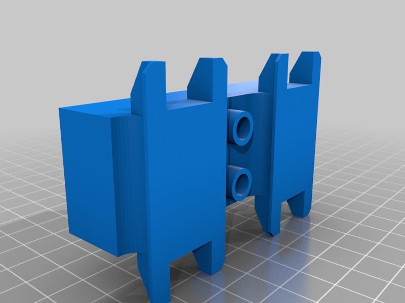 Dual Hot Wheels on Duplo Blocks