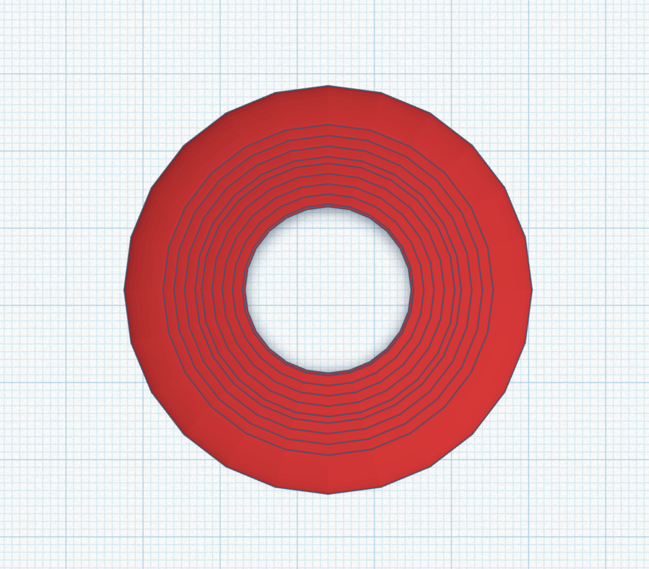 Interlocking ring fidget toy