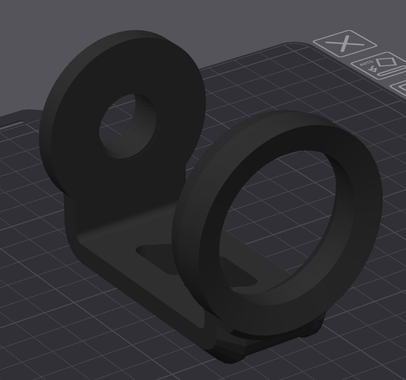 Lengthened Base Ring for Mech Arm for Tablets