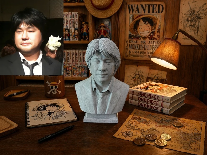 Eiichirō Oda — Bust 3D model