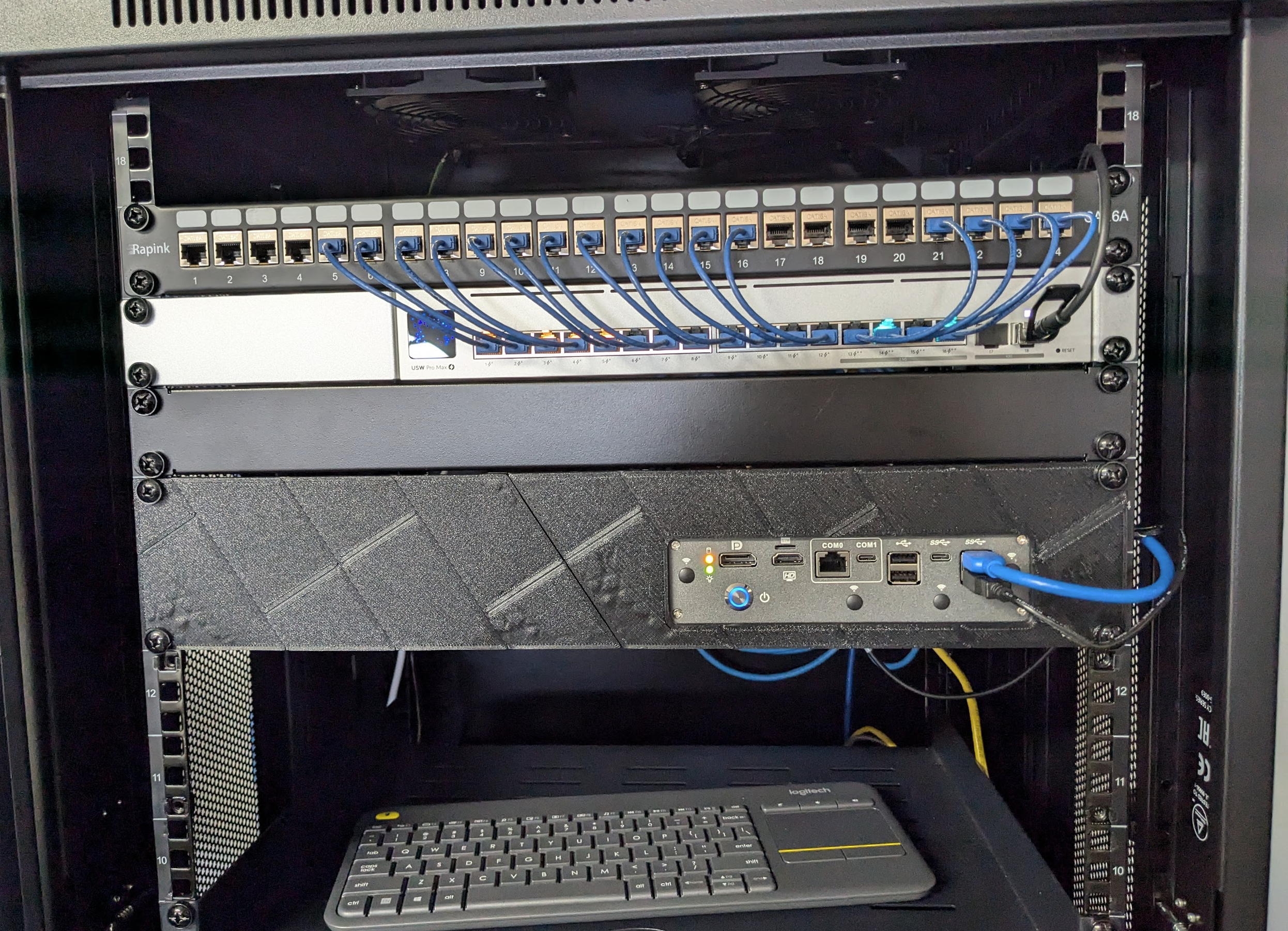 Protectli VP6630 2U Rackmount Adapter