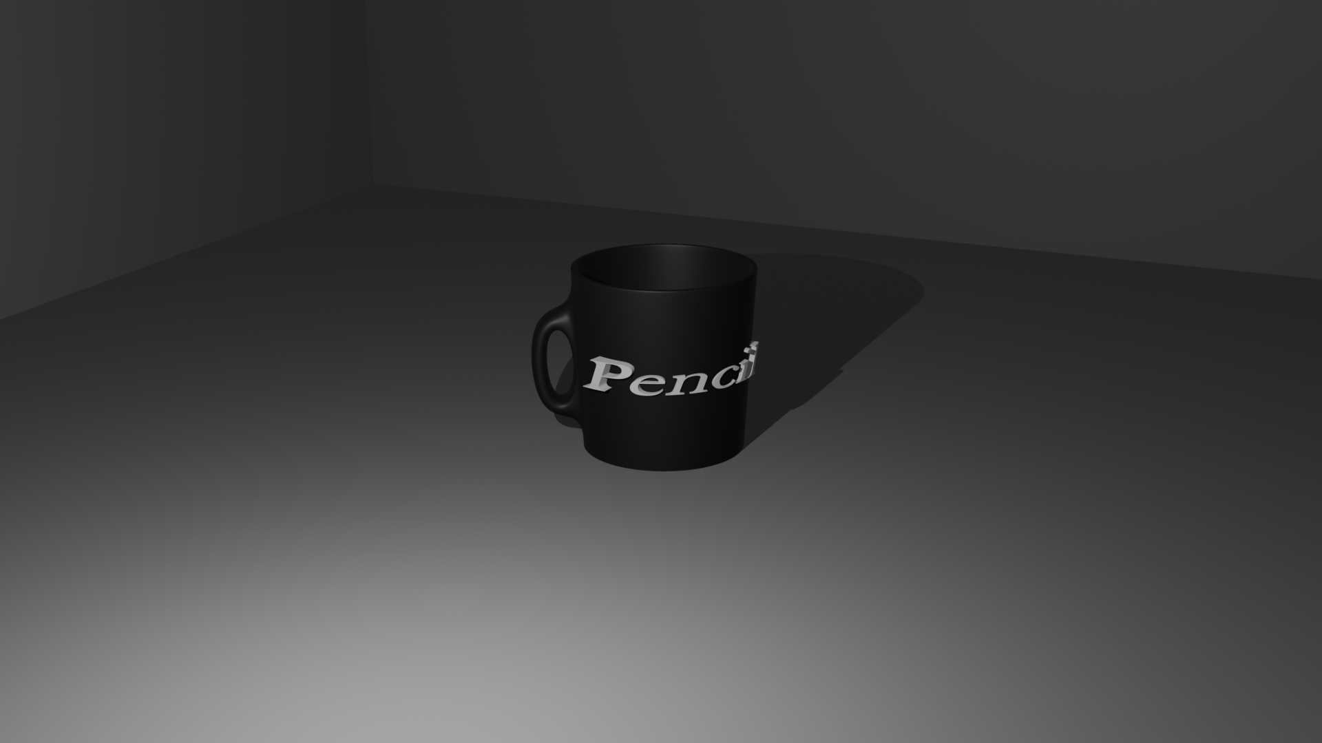 Tasse zum Stifte halten