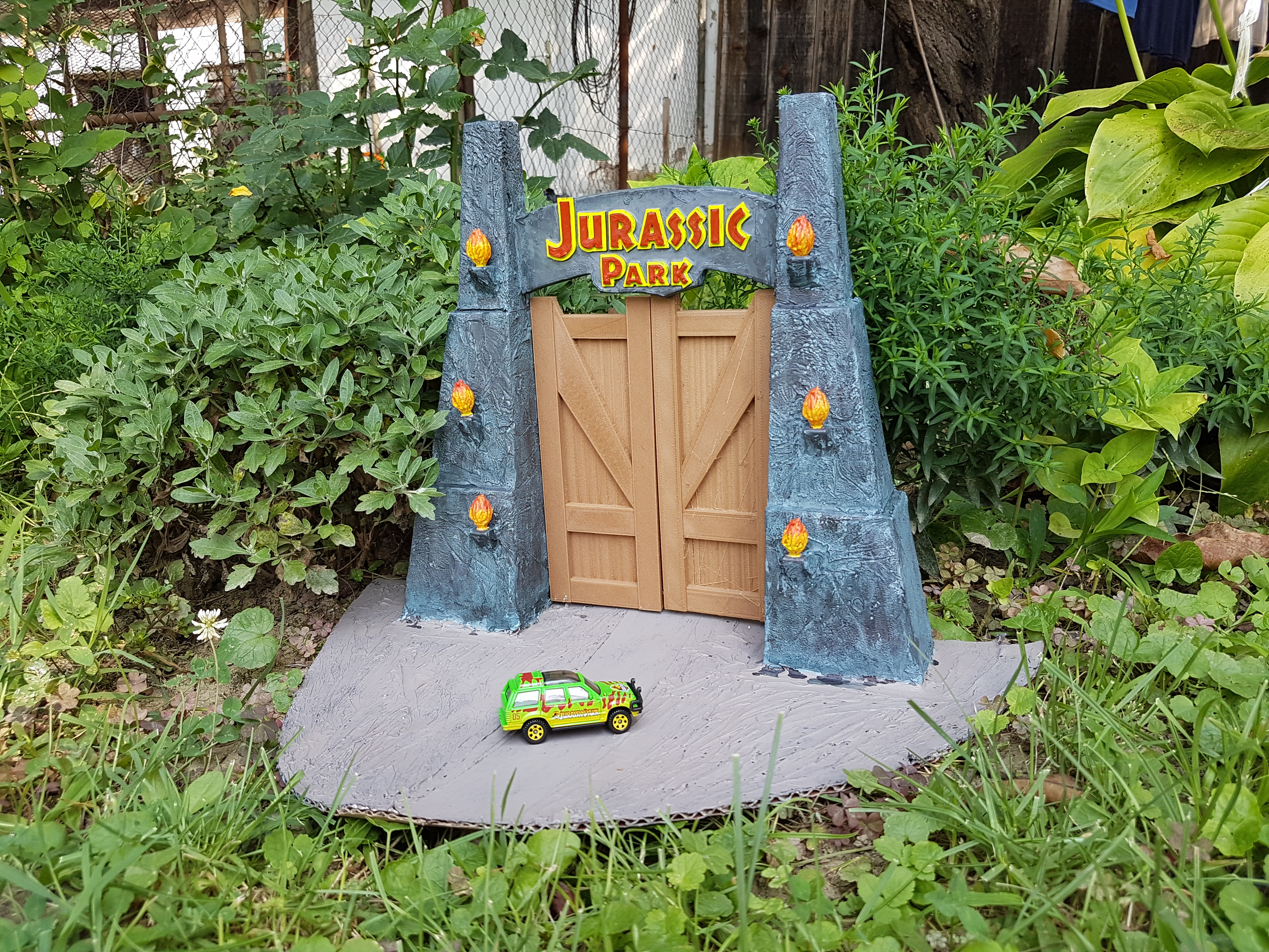 Jurassic park gate — miniatura 3