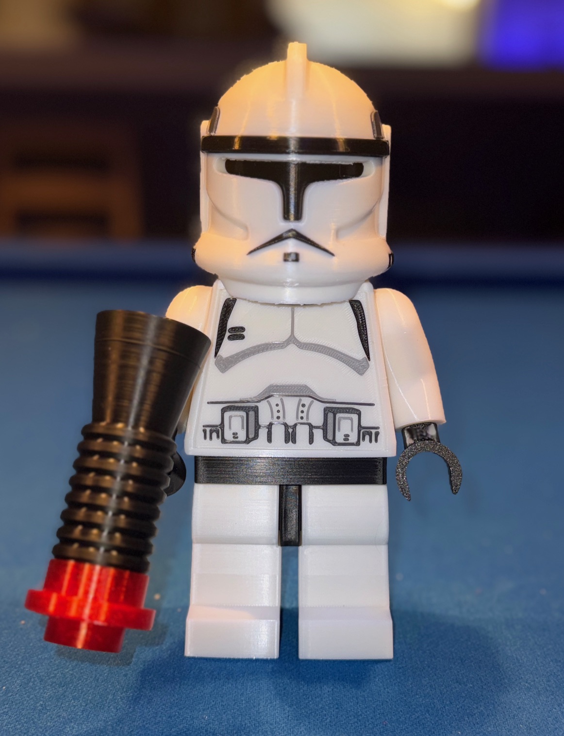 Star Wars Clone Trooper (Phase 1) Brick MegaFigure (5:1 Scale)