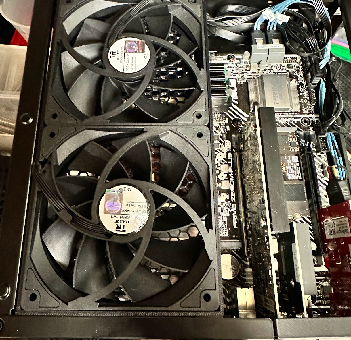 Jonsbo N4 - Dual 120mm Fans Cooling Mod