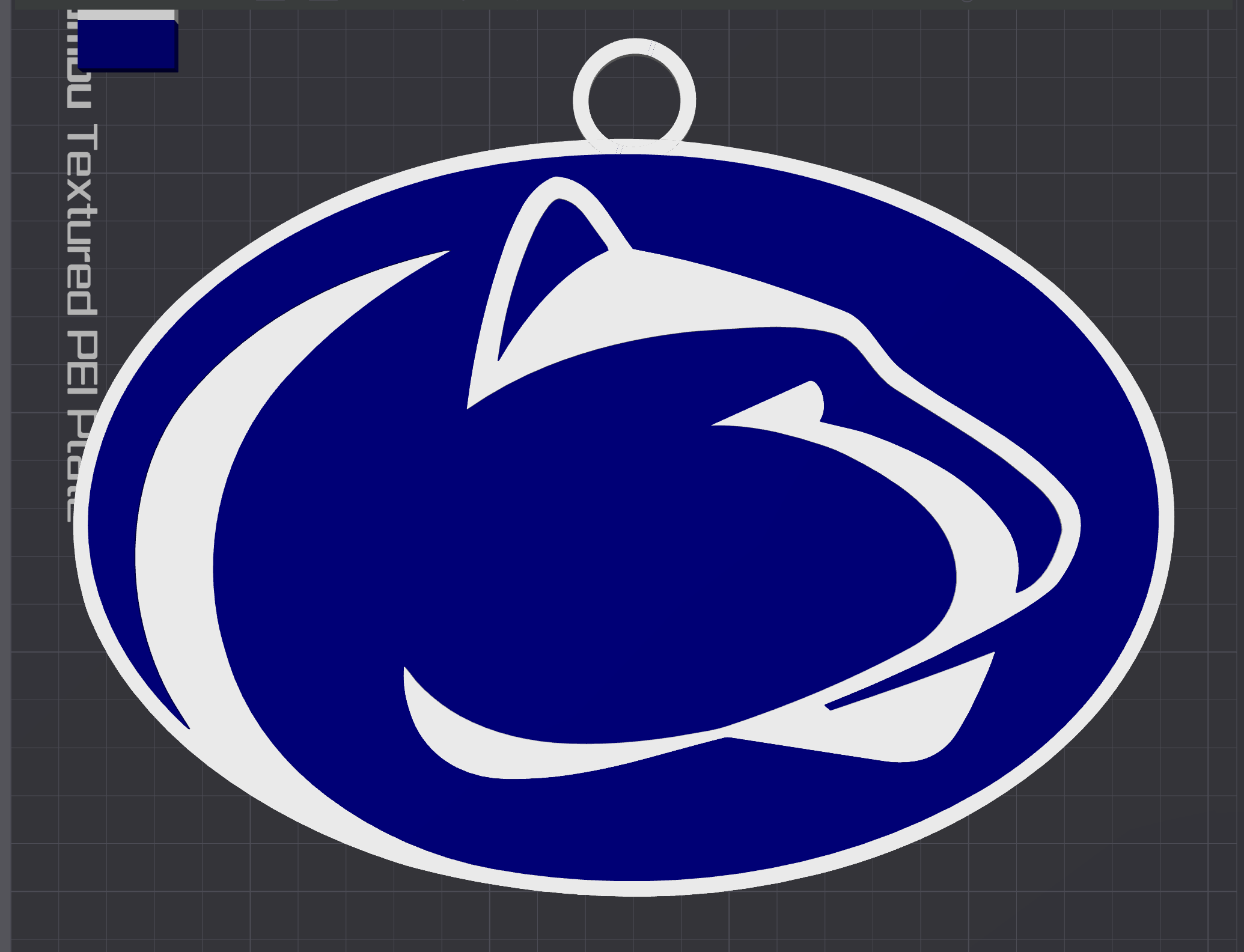 Penn State Nittany Lions Oversized Necklace Logo