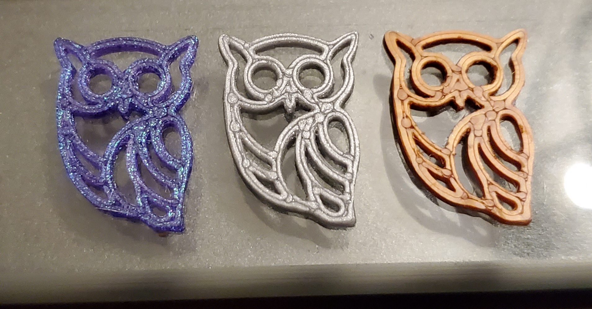 Miniatura 4 do modelo 3D Owl Button