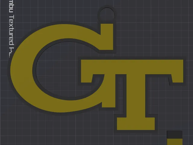 Georgia Tech Oversized Necklace Logo