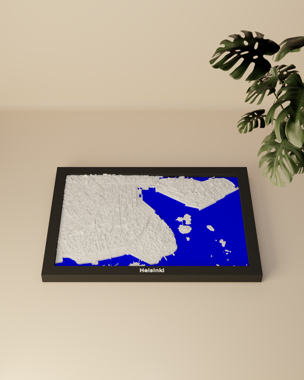 Helsinki - 3D Miniature