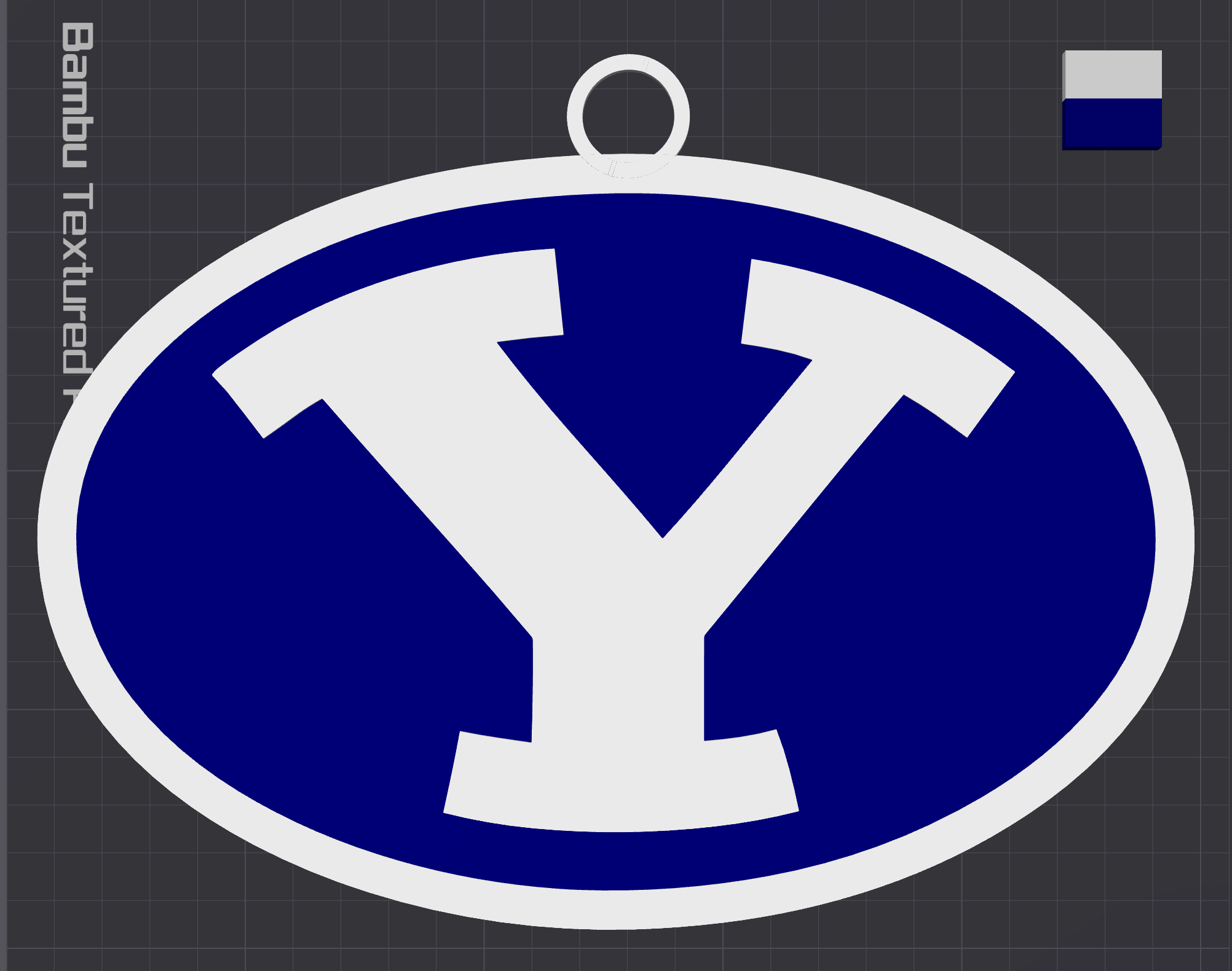 BYU Cougars Oversized Necklace Logo