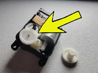 Blend door gear replacement for 2010 Jeep Liberty KK