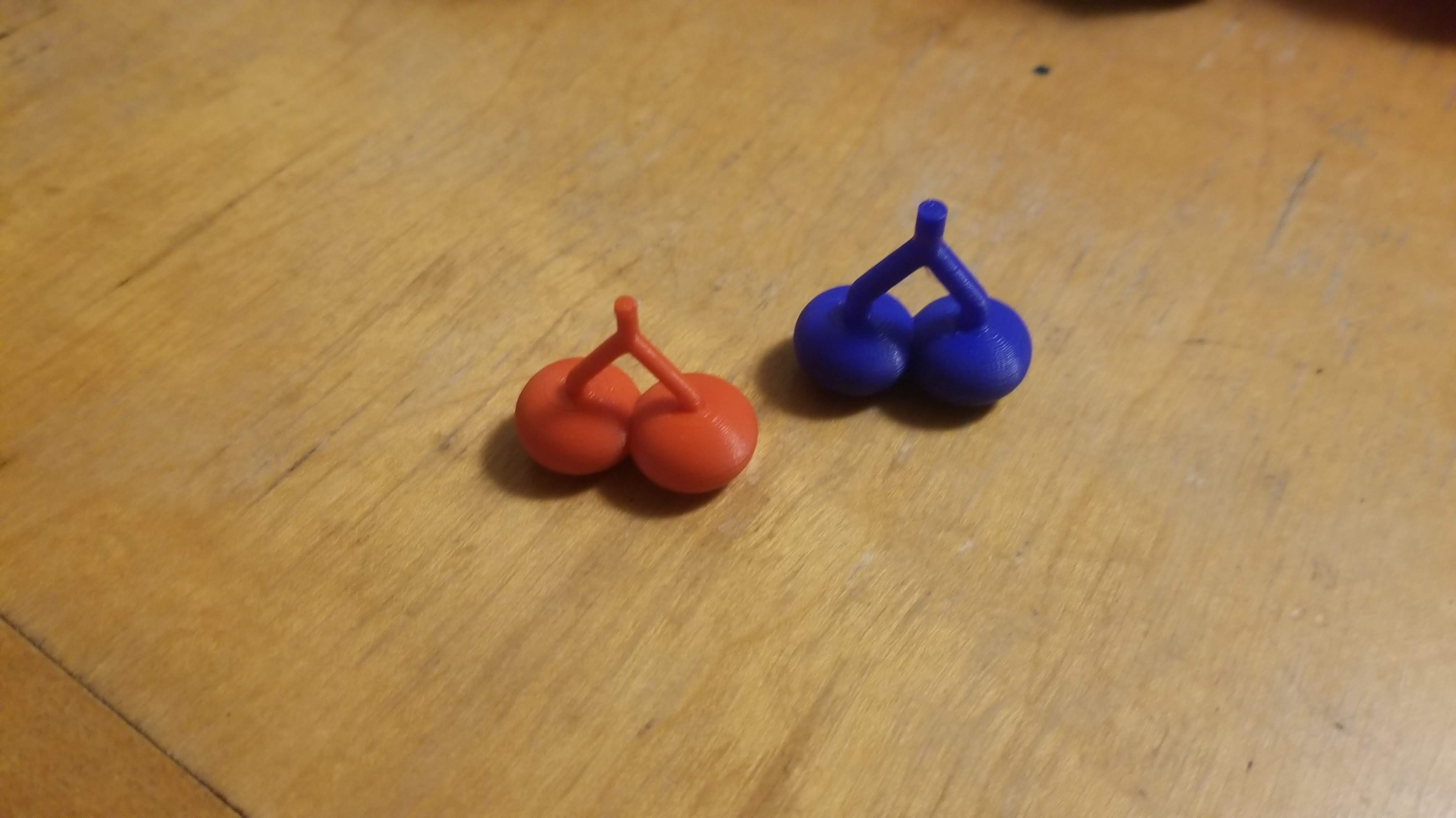 Miniatura 2 do modelo 3D Double Cherries