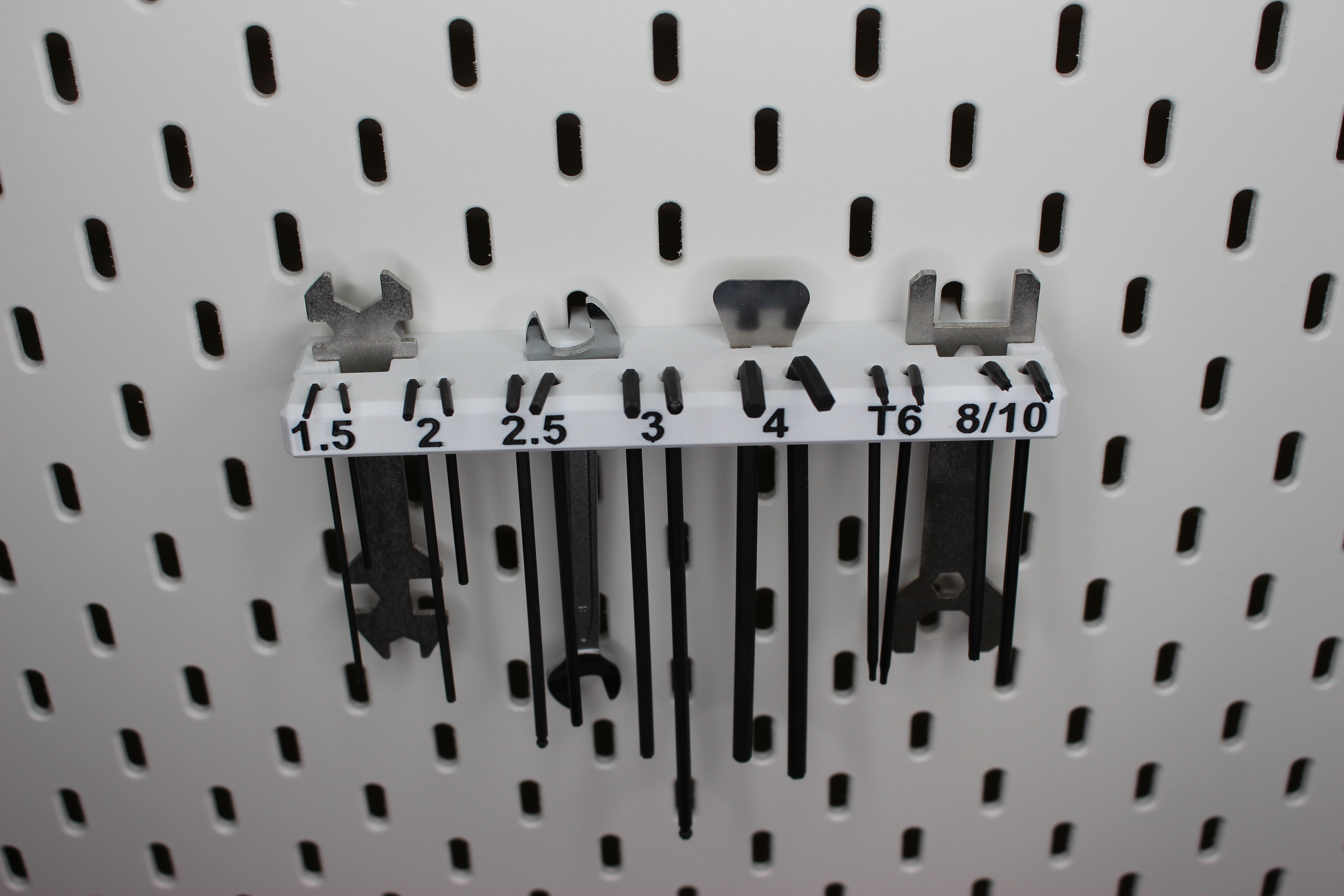 Skadis Allen Key Holder and Prusa Tools