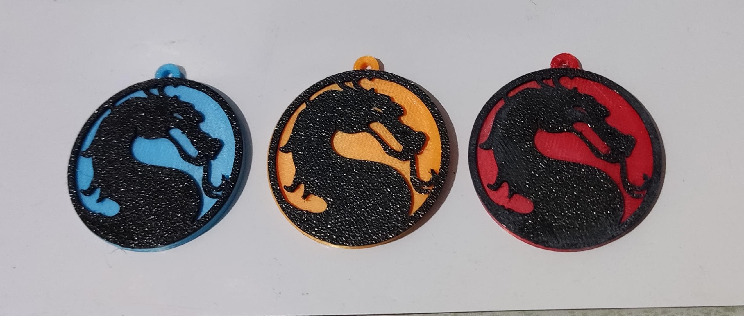 Mortal Kombat keychain