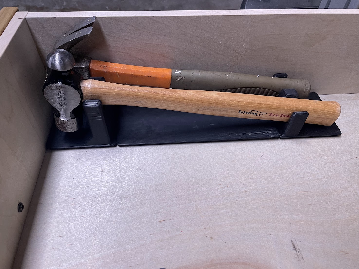 Gridfinity Refined Hammer Holding set (misc hammers), modular — miniatura 4