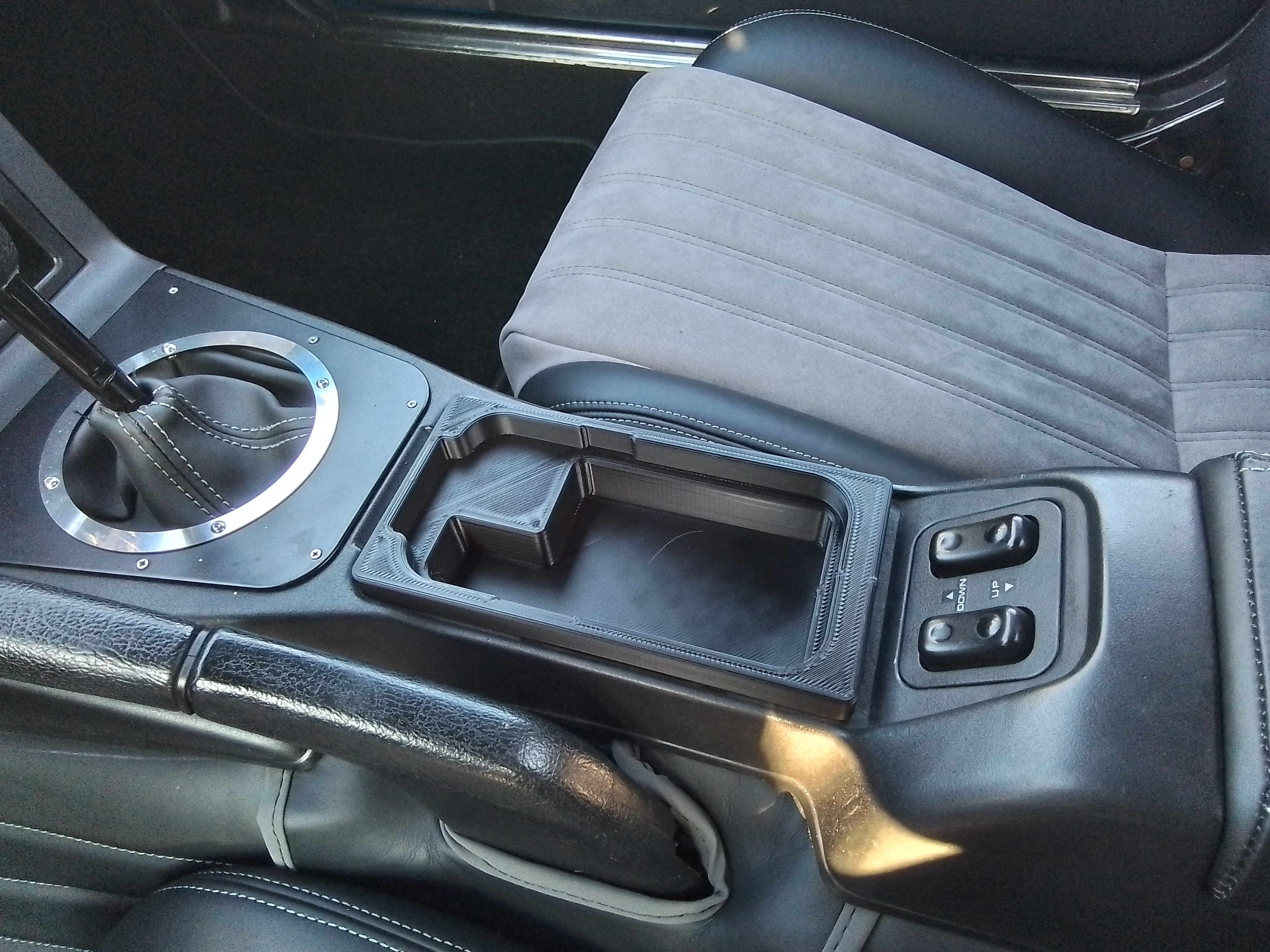 Mazda Miata MX5 NA center console Phone Inlay
